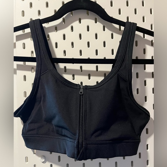 Aerie Zipper Sports Bra Size Small - Picture 1 of 3